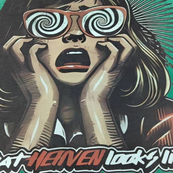 Vintage Ecstacy Studios T-shirt, XL, Wild Graphics - Picture 5 of 8